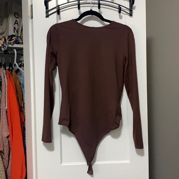 Soft A&F Collection Long Sleeve Seamless Bodysuit - Picture 1 of 3